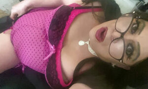 CD Krissy Sweets Playing with Her She Toy and Her Tight Tush