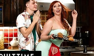 ADULT TIME - MILF Lauren Phillips LOVES Gettiing Fucked By Her Teen Stepson's Scrawny Best Friend
