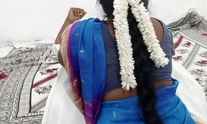 Tamil couples First night sex with my new husband hard fingerings pussy licking hot moaning