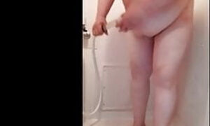Japanese mature woman showered. Erotic Sloppy Body