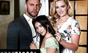 PURE TABOO MILF Charlie Forde Fulfills Husband's Stepdad And Stepdaughter Fantasy With Jane Wilde