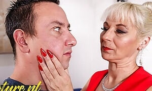 Bossy Granny Amanda Has Her Way With Her Toyboy