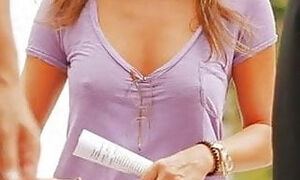 Time is passing but Aniston's nipples are always there&hard