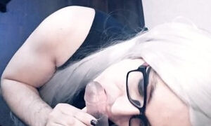 You Stare. She Sucks. – POV Goth Elf Cosplay Blowjob