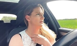 car breakdown! That's what you call help, cum all over my cunt, you bum? Assy real!