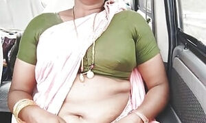 Indian married woman with boy friend, car sex telugu DIRTY talks.
