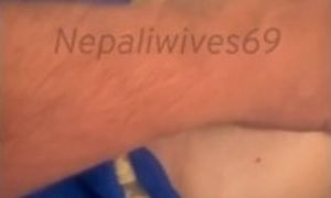 Big Boobs and Ass Nepali Aunty in Hotel