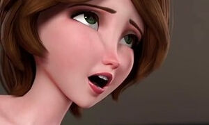 Big Hero 6 - Aunt Cass First Time Anal (Animation with Sound)