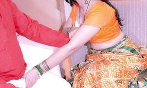 Desi Indian wife desperately wanted to get hard fuck so she did hot blowjob for hard fuck BUT... with hindi audio
