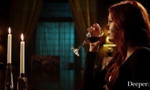 Redheaded MILF's Dinner Ends with A Nice Sex Sesh