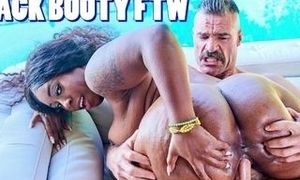 BANGBROS - Bootylicious Black Princess Ms. London Letting Us Have Fun With And Love Her Massive Caboose And Ample Mammories