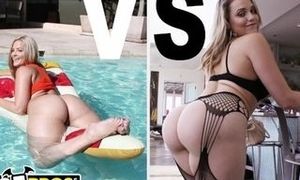 Battle Of The phat ass white girls Featuring Alexis Texas and Mia Malkova
