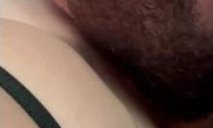 Licking my wife