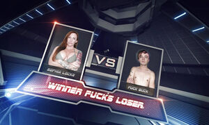 Sophia Locke Dominates Fuck Buck with Anal Strapon