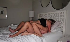 Hot MILF Fucking Doggie and Blow Job