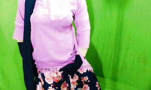 Indian Arpita Bhabhi talking dirty masturbating and dancing