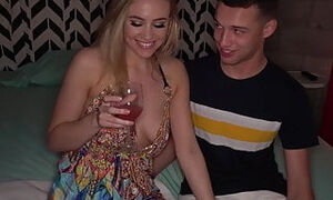 I Find My Horny Hot Wife Enjoying Herself Upstairs At Party