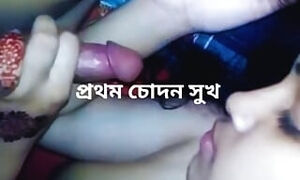 Desi Real Married Couple First Night First Time Sex Video.