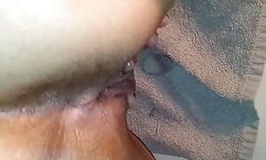 Two dicks in the vagina and she asks for more, then cums
