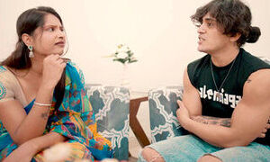 Naughty Bhabhi did romance with brother-in-law which he could not control