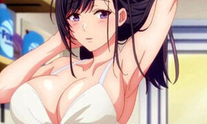 Bathroom Heat: A Couple's Intimate Game of Tease and Touch - Hentai