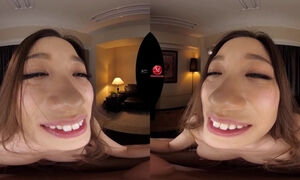 Shameless asian stunner VR thrilling porn video