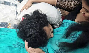 Hot wife hard fuck in bedroom saree removal and hot sex
