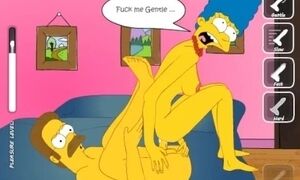 'The Simpsons - Marge x Flanders - Cartoon Hentai Game P63'