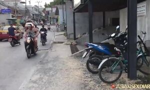 Lascivious thai bimbo crazy sex clip
