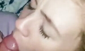 used wife getting face fucked and facial
