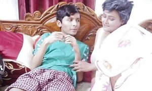 Jawan Pote ko Bade Bade Dudhwali Dadiji ne achhe se Chodna Sikhaya condom ke sath ( Hindi Audio )