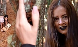 THE SORCERESS OF THE FOREST FUCKS ME AFTER WATCHING ME FUCK MY STEPSISTER