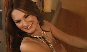 50 YO Cougar Petra Verkaik Showing Off Enormous Natural Tits