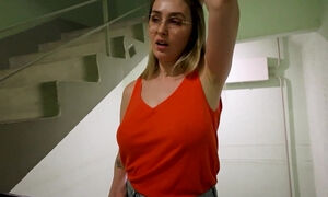 I fuck my best friend's Russian stepmom right in the kitchen