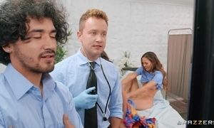 Perverted babes Fertility Clinic threesome crazy sex clip