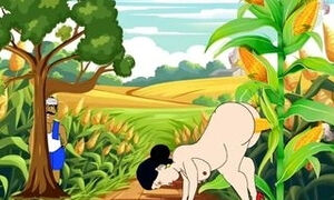 Part 2 - My big ass desi bansuri fucked by a farm labourer very hard