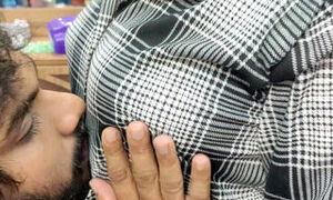 Shirt open and hot boobs suck, Mallu couple hot boobs suck