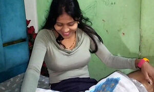 Indian Unsatisfied Married stepister having hard sex with stepbrother, Hindi Audio