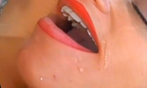 Spicy redhead wife blowjob unbelievable scene