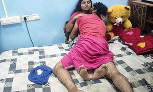 Vaishnavy and Sharun Raj live uncut sex in bedroom