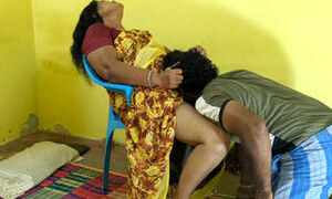 The house owner, Aunty, had come to collect rent. I engaged in sexual play with her and had sex with that mature woman