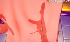 Gorgeous hentai girl exciting xxx scene