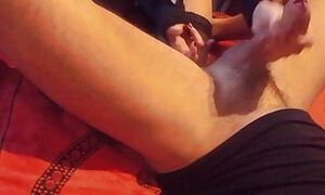 Oral sex and Fingering His Ass, Prostate Massage to orgasm