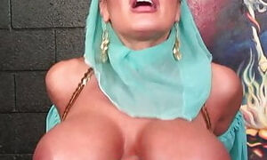 Amateur Belly Dancer wife fucked hard by a big dick pilot