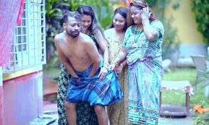 Three Horny Bhabhi Fucked By an Indian Dudhwala when their husband not at home ( Full Hindi Movie )