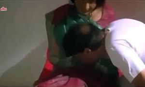 Indian mother pummel by elder stud
