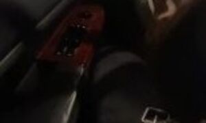 She begged me to fuck her in the car - Erotic car sex