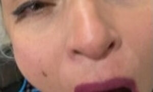 Scarlett Knox Drinks A Mouth of Cum