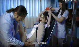 Md0180 - Creepy Doctor Convinces Two Young Asian Medicals Intern To Fuck To Get Ahead - Threesome Sex - Teaser Video