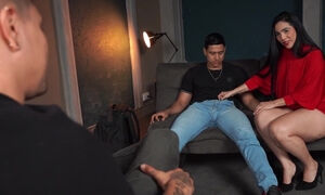 The professor's wife enjoys a secret affair on the side with two lovers